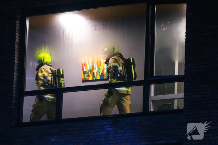 Zwaargewonden bij brand in appartementencomplex
