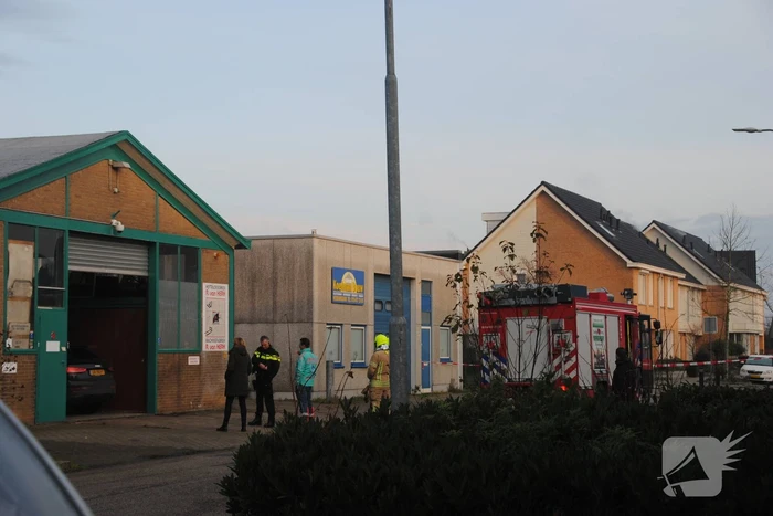 Brand in loods Van Herk Heftruckvorken