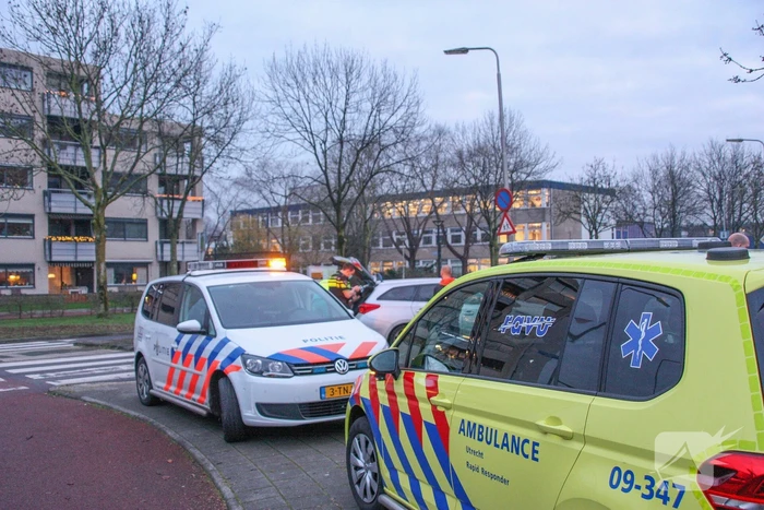 Fietser gewond bij aanrijding met auto