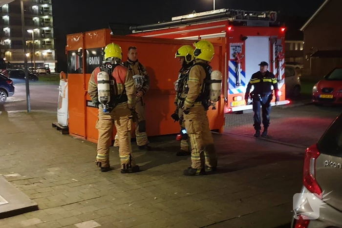 Brand in flat blijkt loos alarm