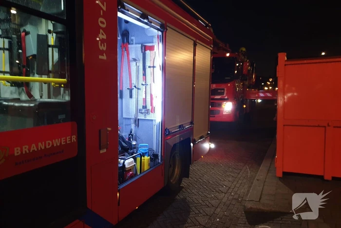Brand in flat blijkt loos alarm