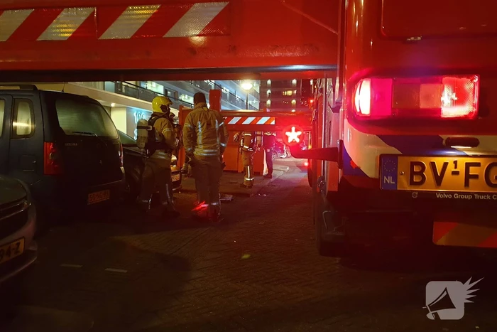 Brand in flat blijkt loos alarm