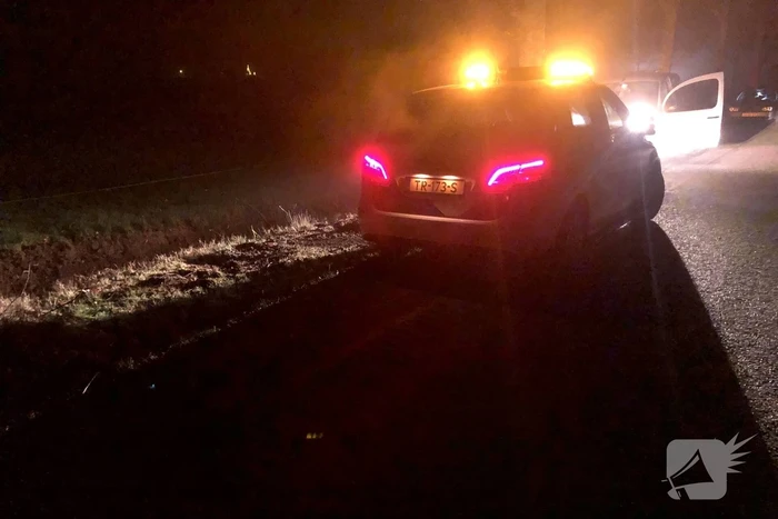 Meerdere voertuigen raken van dezelfde weg