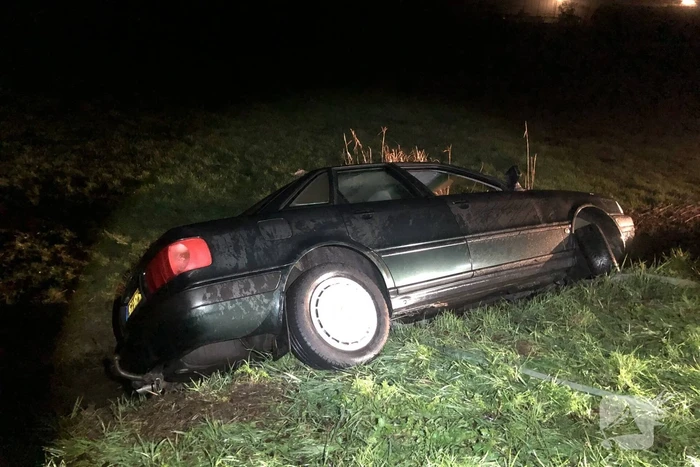 Meerdere voertuigen raken van dezelfde weg