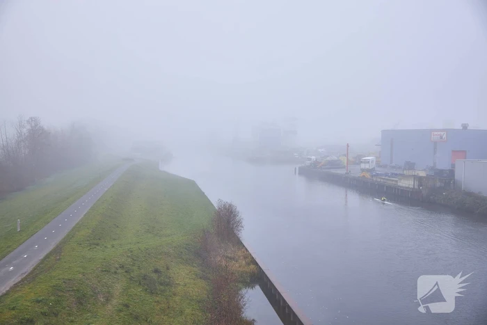 Dichte mistbanken in de Keistad