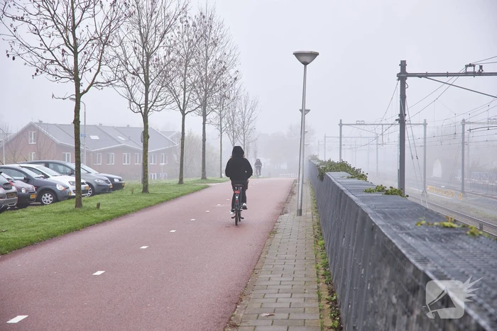 Dichte mistbanken in de Keistad