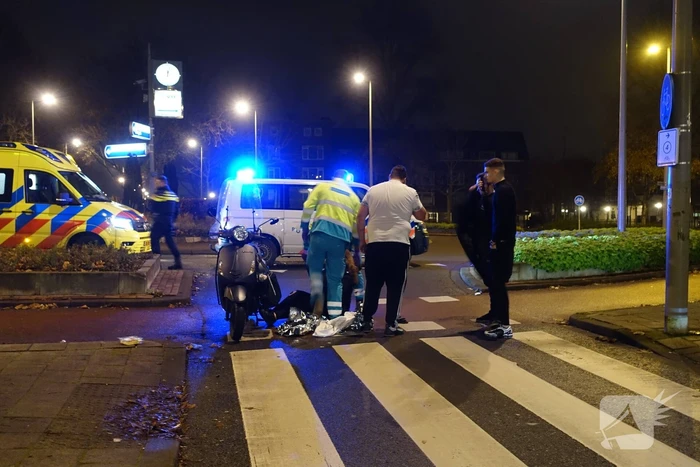 Bestuuder bestelbus laat slachtoffer hulpeloos achter