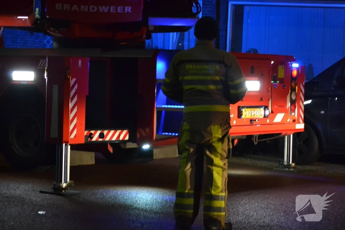 Schoorsteen geïnspecteerd na brand
