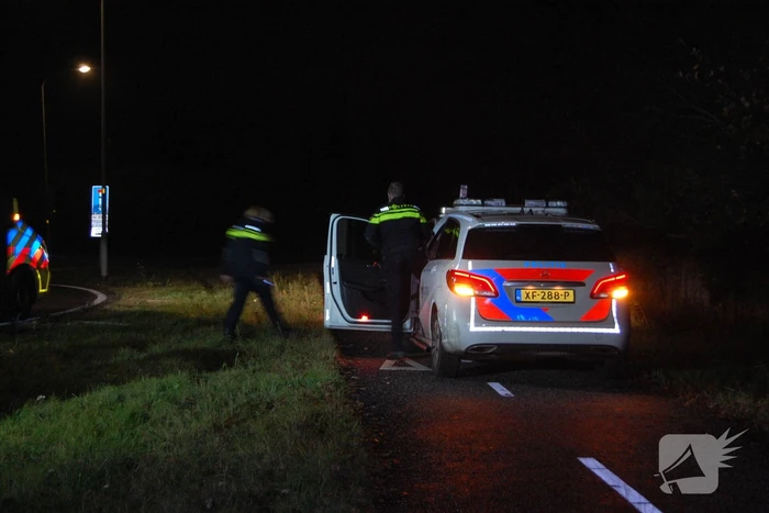 Quadrijder gewond bij botsing met auto