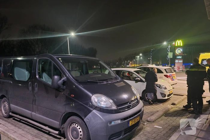 Persoon gewond bij aanrijding op parkeerplaats McDonalds