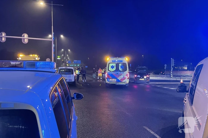 Ravage bij ongeval tussen meerdere voertuigen