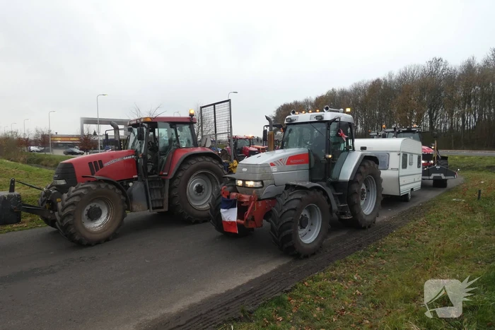 Distributiecentrum Jumbo geblokkeerd door boeren
