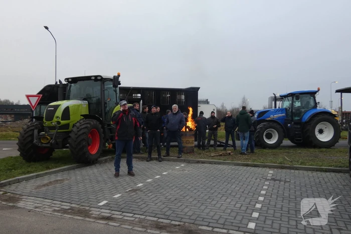 Distributiecentrum Jumbo geblokkeerd door boeren