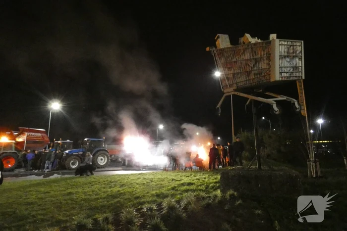 Distributiecentrum Jumbo geblokkeerd door boeren