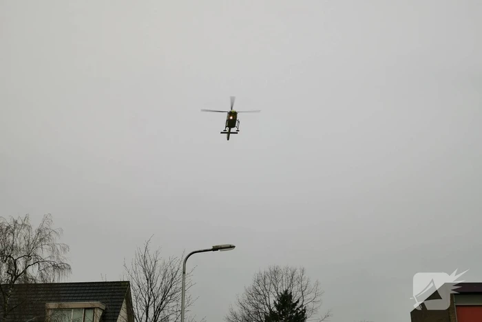 Traumahelikopter ingezet voor incident in woning