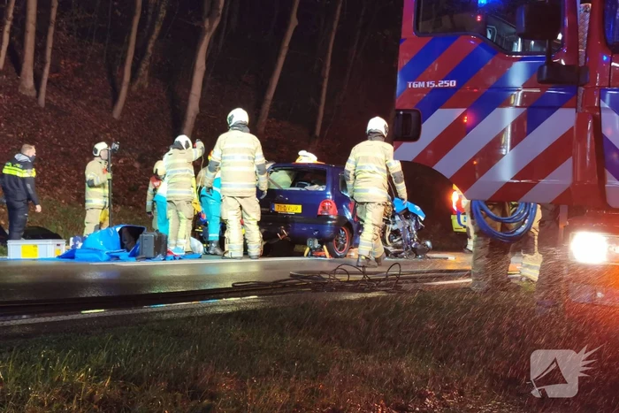 Gewonde bij ernstig ongeval met meerdere voertuigen