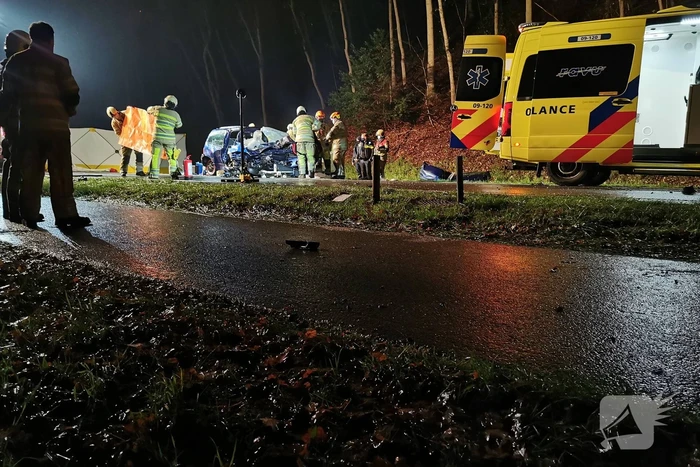 Gewonde bij ernstig ongeval met meerdere voertuigen