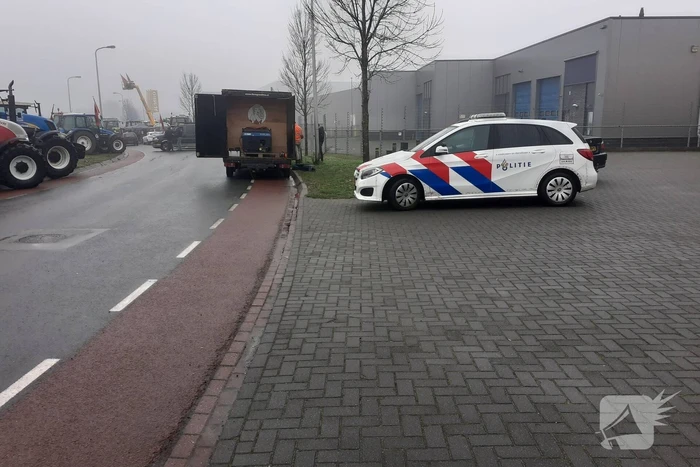 Boze boeren blokkeren Jumbo distributiecentrum
