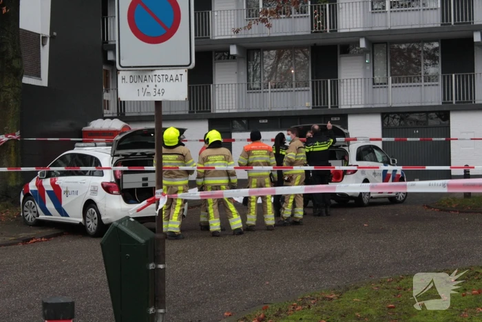Hulpdiensten massaal ingezet voor flat