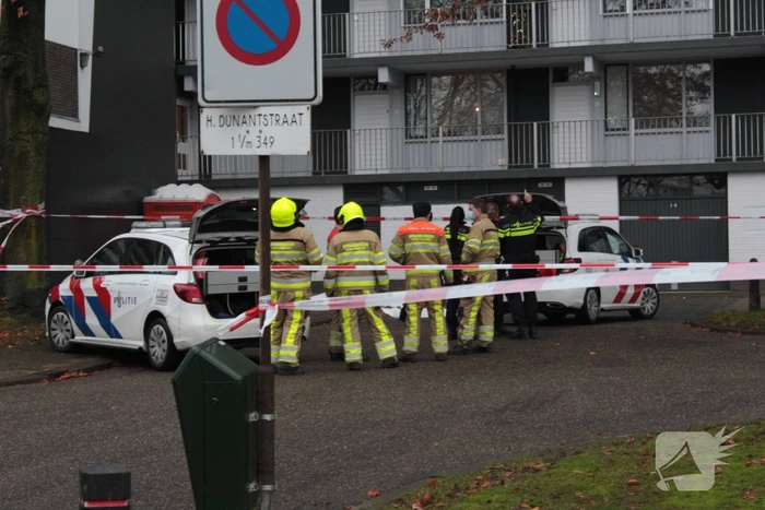 Hulpdiensten massaal ingezet voor flat