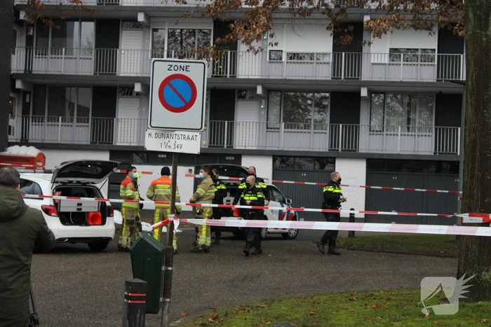 Hulpdiensten massaal ingezet voor flat