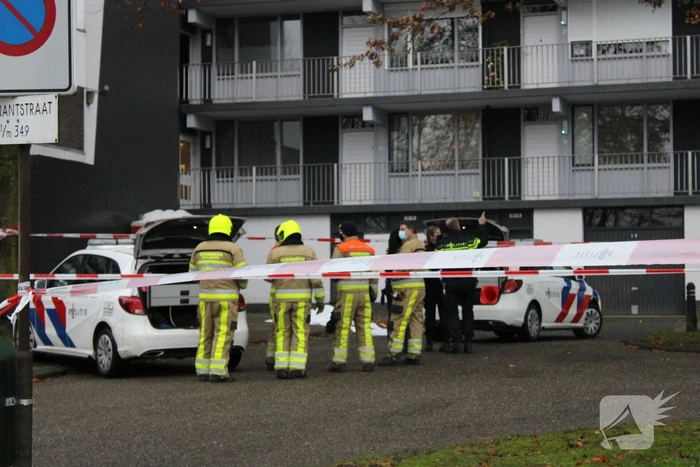 Hulpdiensten massaal ingezet voor flat