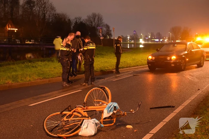 Fietser gewond bij aanrijding met auto
