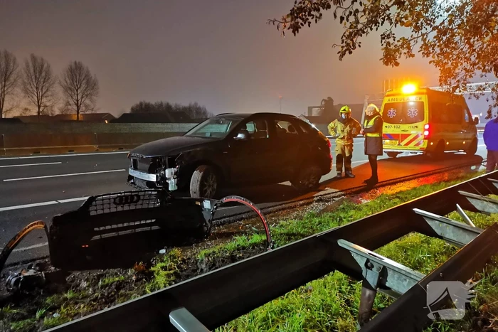 Meerdere voertuigen betrokken bij ongeval op snelweg