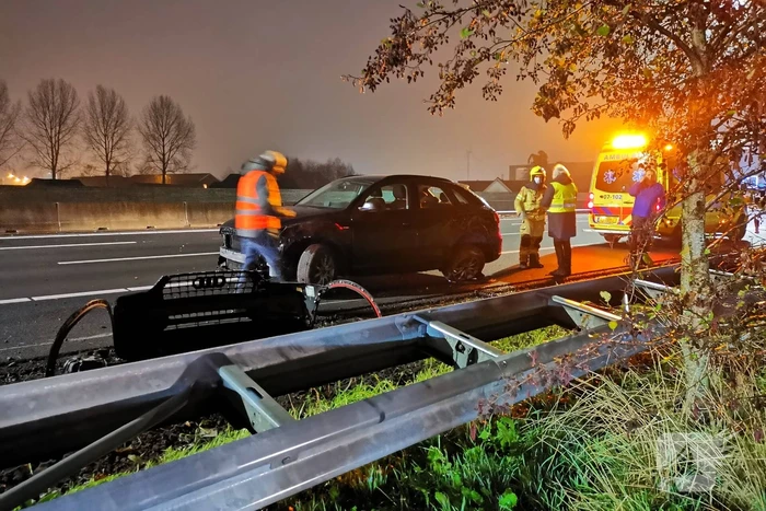 Meerdere voertuigen betrokken bij ongeval op snelweg