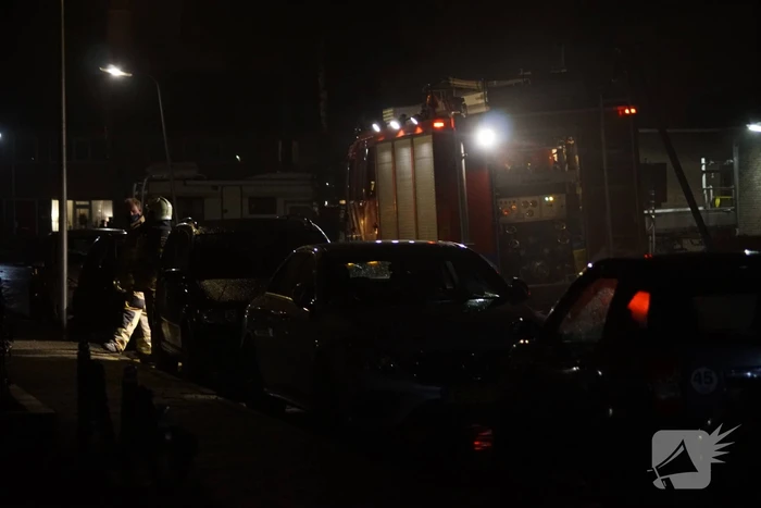 Mogelijk brand in woning