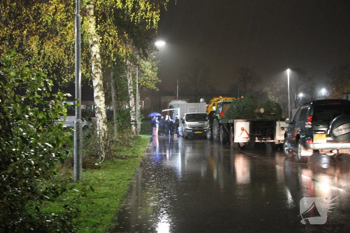 Boerenprotest Lidl Distributiecentrum