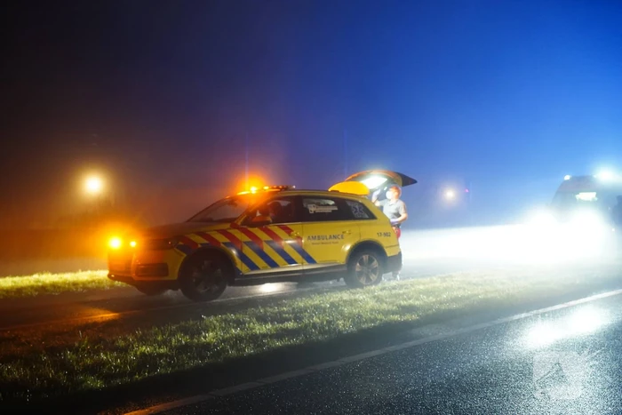 Fietser zwaargewond bij aanrijding met auto