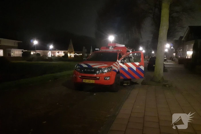 CV ketel in brand in een woning