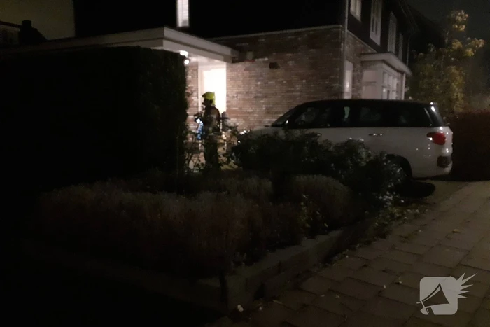 CV ketel in brand in een woning