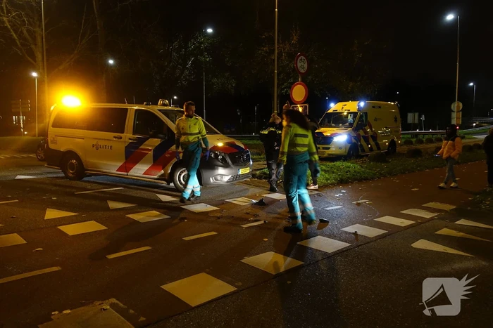 Scooterrijder gewond bij botsing met auto