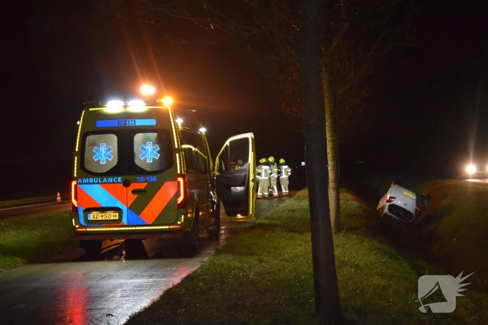 Gewonde bij eenzijdig ongeval