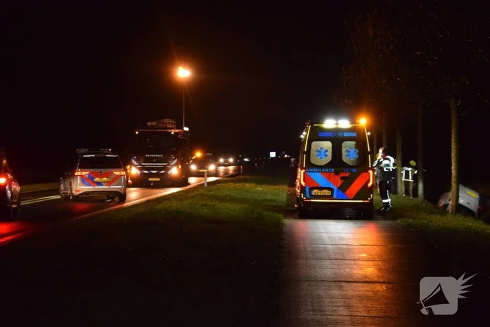Gewonde bij eenzijdig ongeval