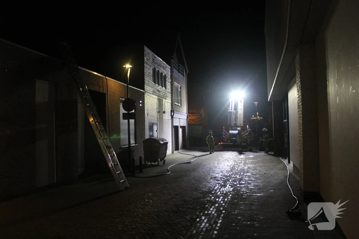 Brand bovenverdieping eetcafe Jansen en Jansen