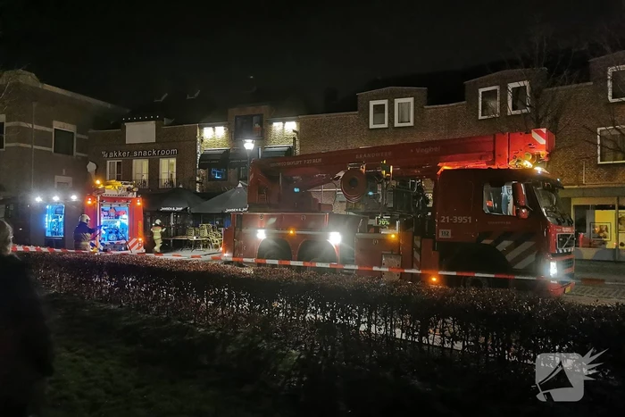 Brand bovenverdieping eetcafe Jansen en Jansen
