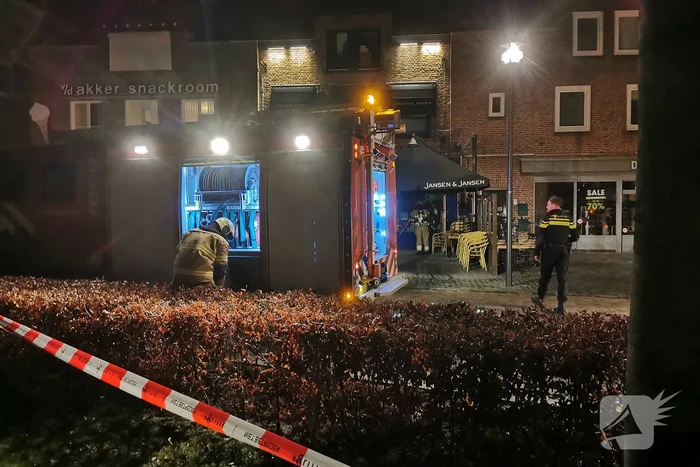 Brand bovenverdieping eetcafe Jansen en Jansen