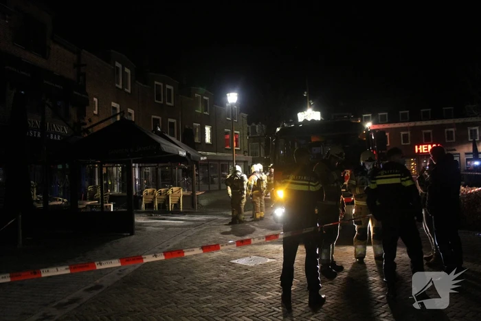 Brand bovenverdieping eetcafe Jansen en Jansen
