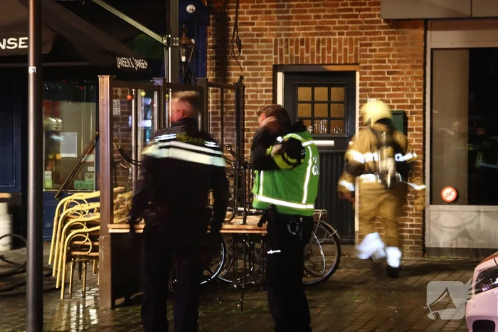Brand bovenverdieping eetcafe Jansen en Jansen