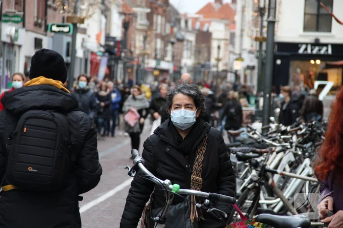 Enorme drukte in binnenstad na aankondiging sluiting winkels