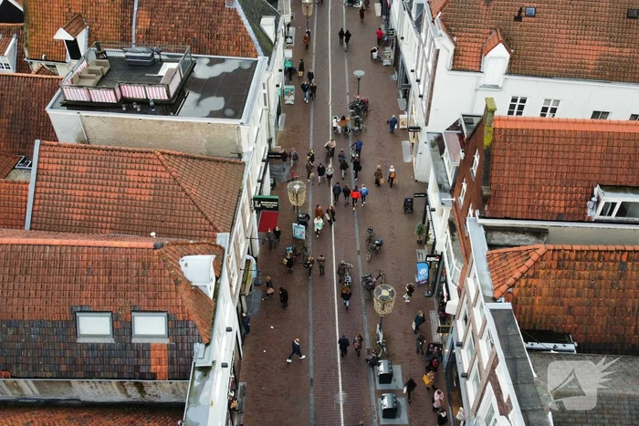 Enorme drukte in binnenstad na aankondiging sluiting winkels