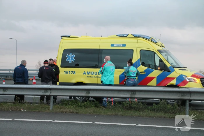 Flinke vertraging door aanrijding op snelweg