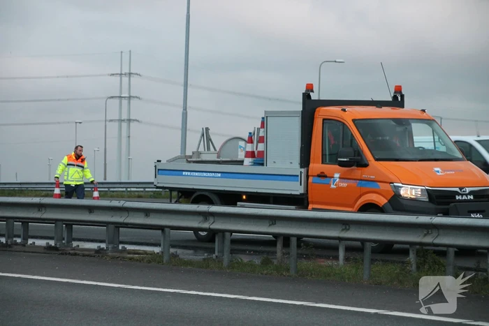 Flinke vertraging door aanrijding op snelweg