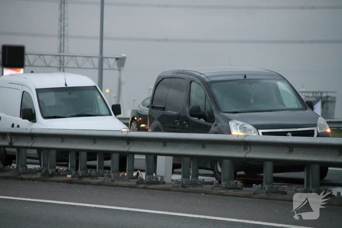 Flinke vertraging door aanrijding op snelweg