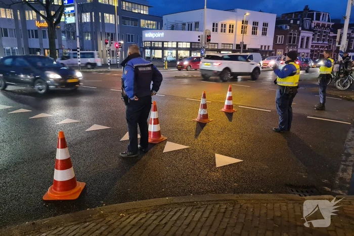 Winkelgebied afgesloten door corona drukte