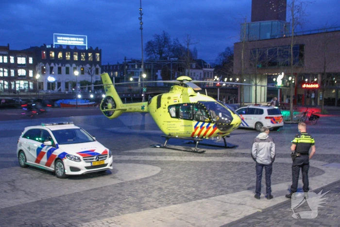 Veel bekijks bij inzet van traumahelikopter