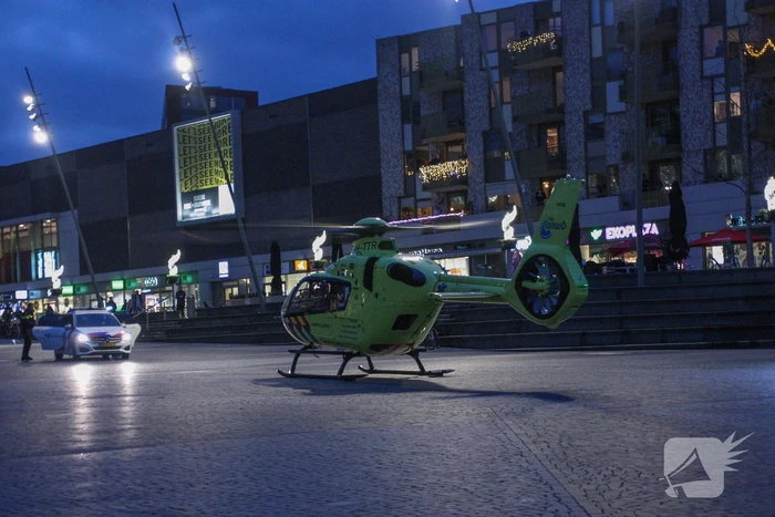 Veel bekijks bij inzet van traumahelikopter